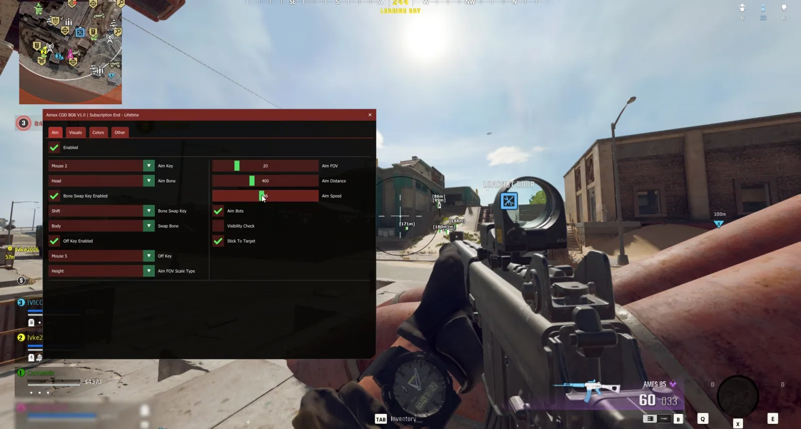 COD Warzone Cheat Features